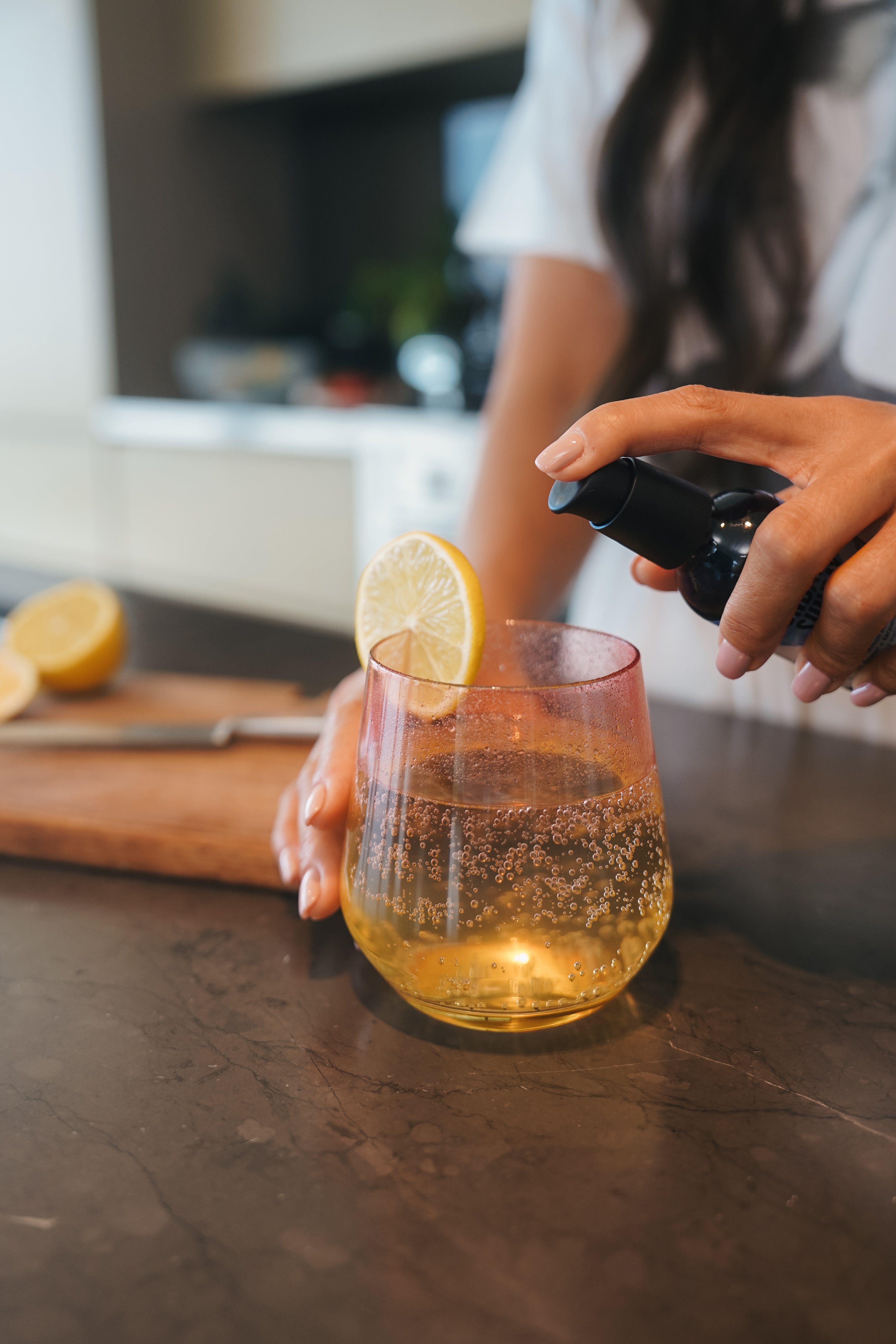 MONDAYSUNDAY Calm Oral Drops bottle featuring a high-potency blend of terpenes and botanical ingredients