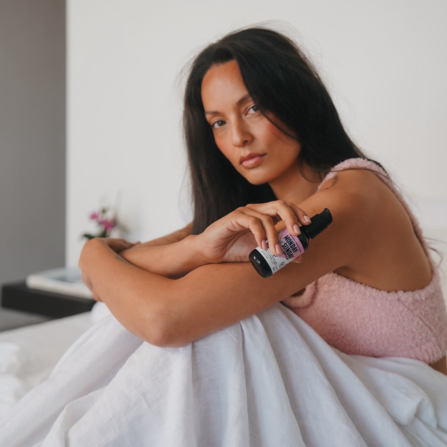 MONDAYSUNDAY Sleep Oral Drops bottle featuring a high-potency blend of terpenes and botanicals