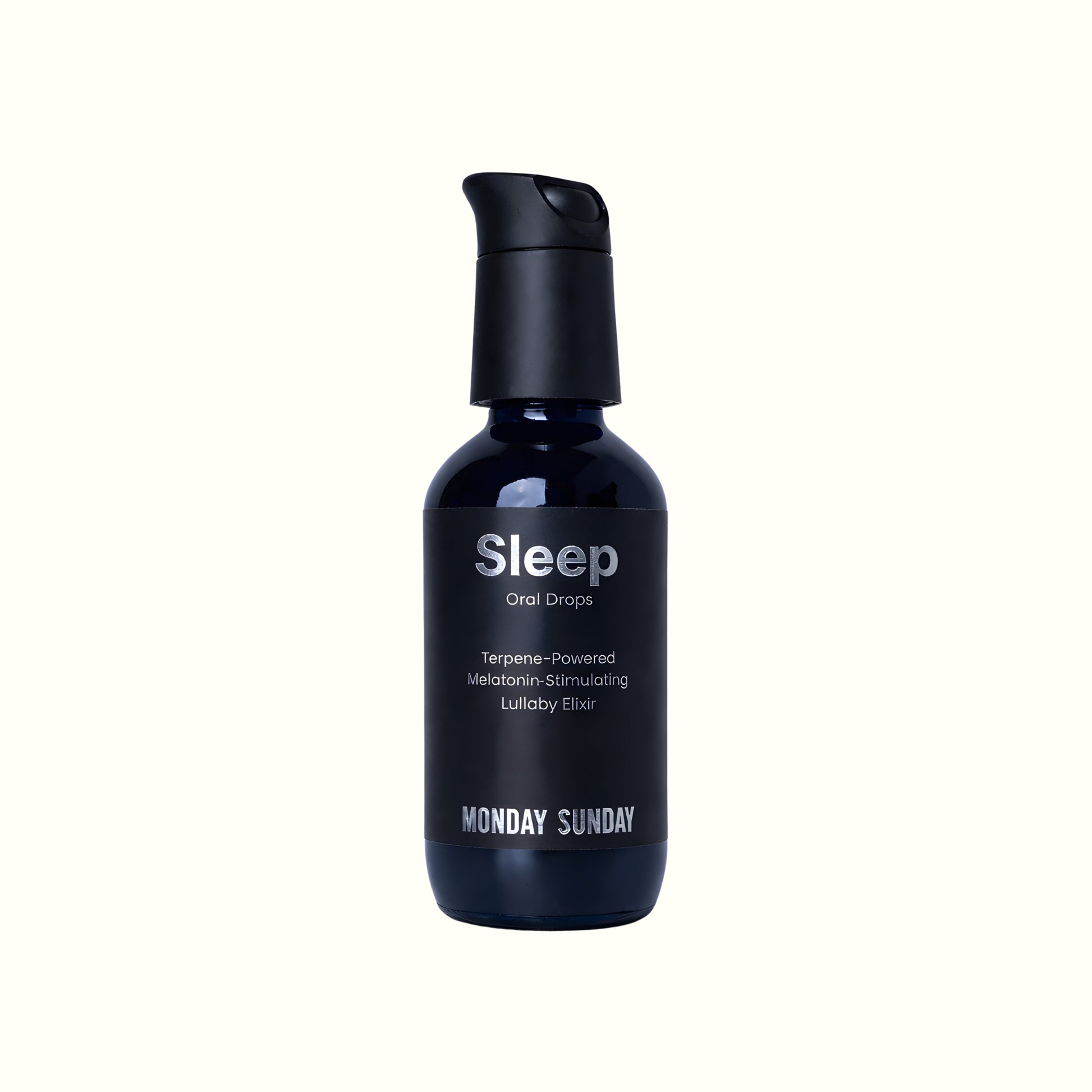 MONDAYSUNDAY Sleep Oral Drops — alcohol-free herbal drops to support restful sleep and relaxation at night.