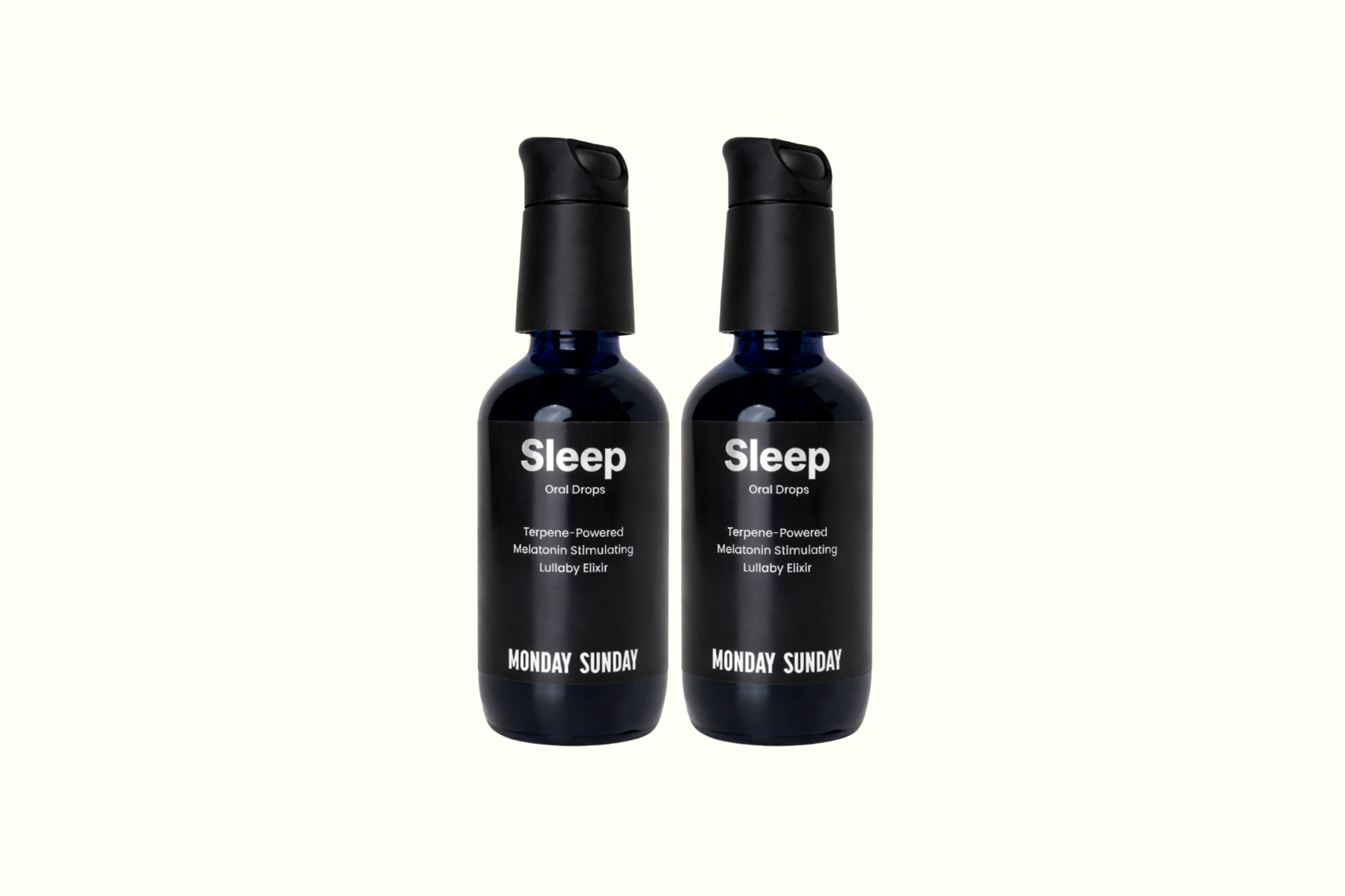 MONDAYSUNDAY Sleep Oral Drops, a terpene-powered botanical supplement designed to support restful sleep